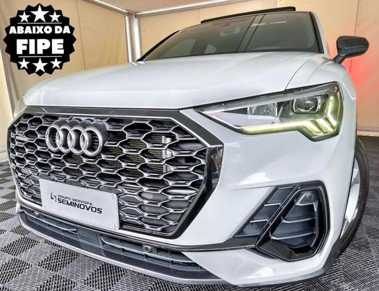 AUDI Q3 2.0 40 TFSI GASOLINA SPORTBACK PERFORMANCE BLACK QUATTRO TIPTRONIC
